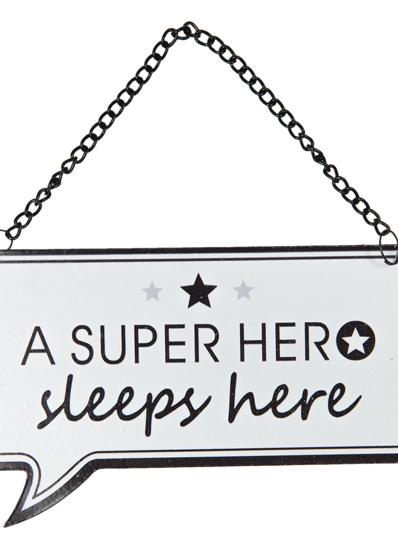 Clayre & Eef Plaque décorative 14*9 cm 6Y3837