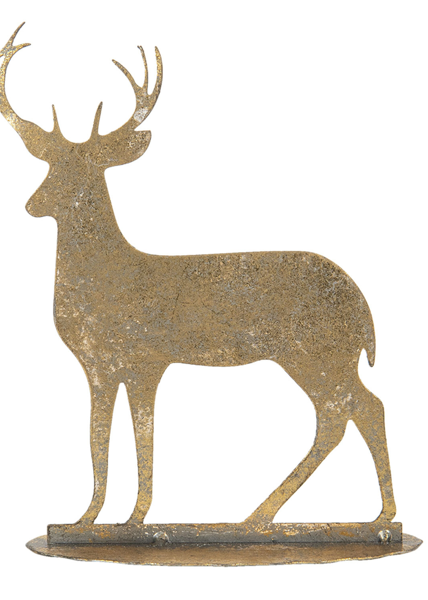 Clayre & Eef Décoration cerf pendentif 14*5*17 cm 6Y3883