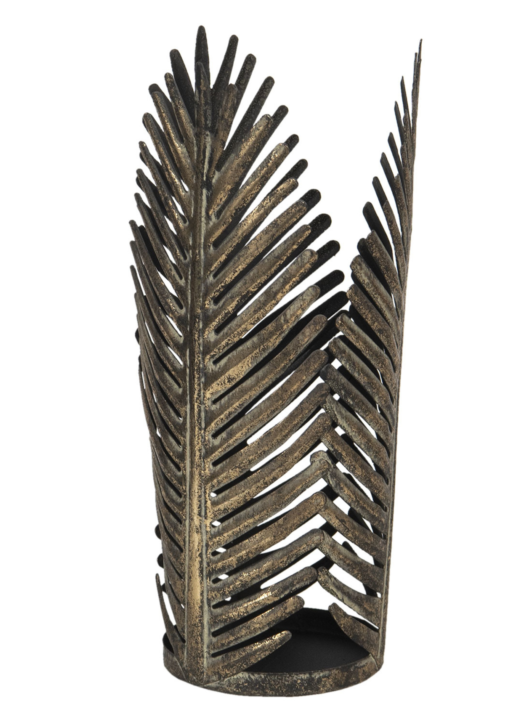 Clayre & Eef Kandelaar (set van 2) 16*16*30 / 9*9*26 cm 6Y3892