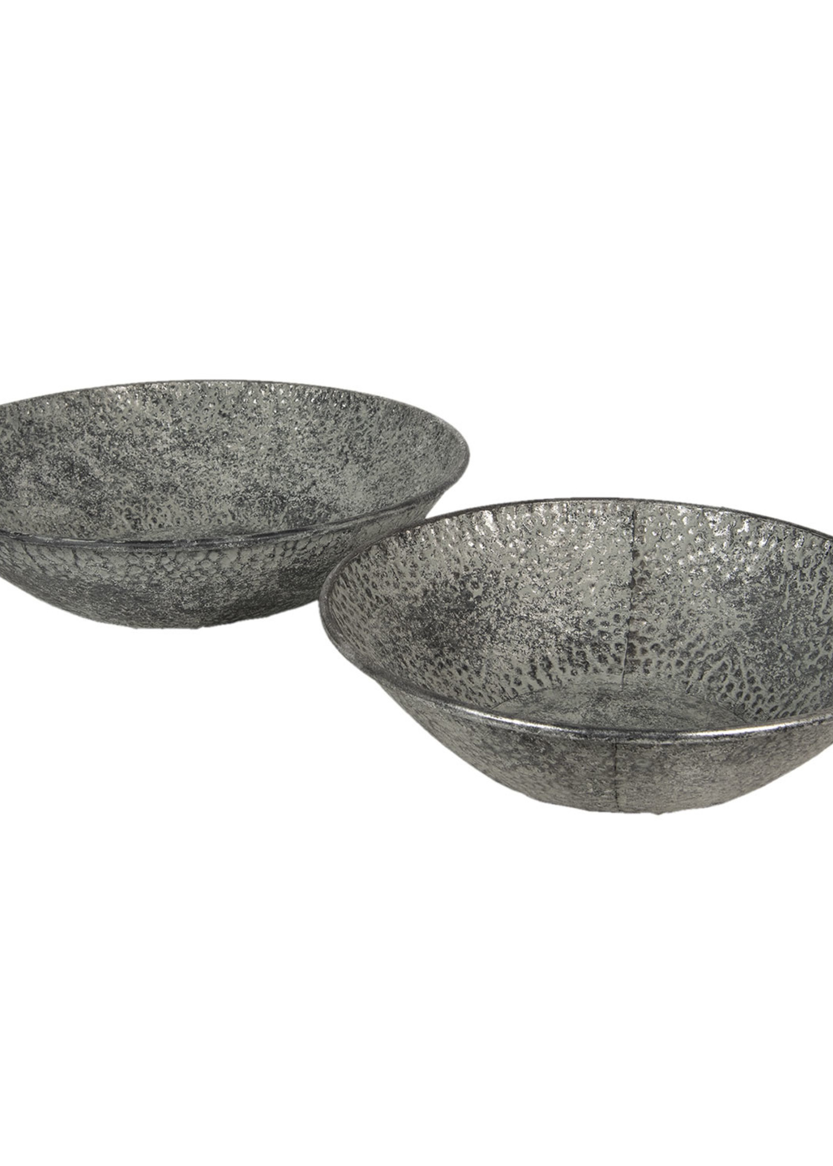 Clayre & Eef Bol Ø 35*9 / Ø 41*10 cm  (2) 6Y3893