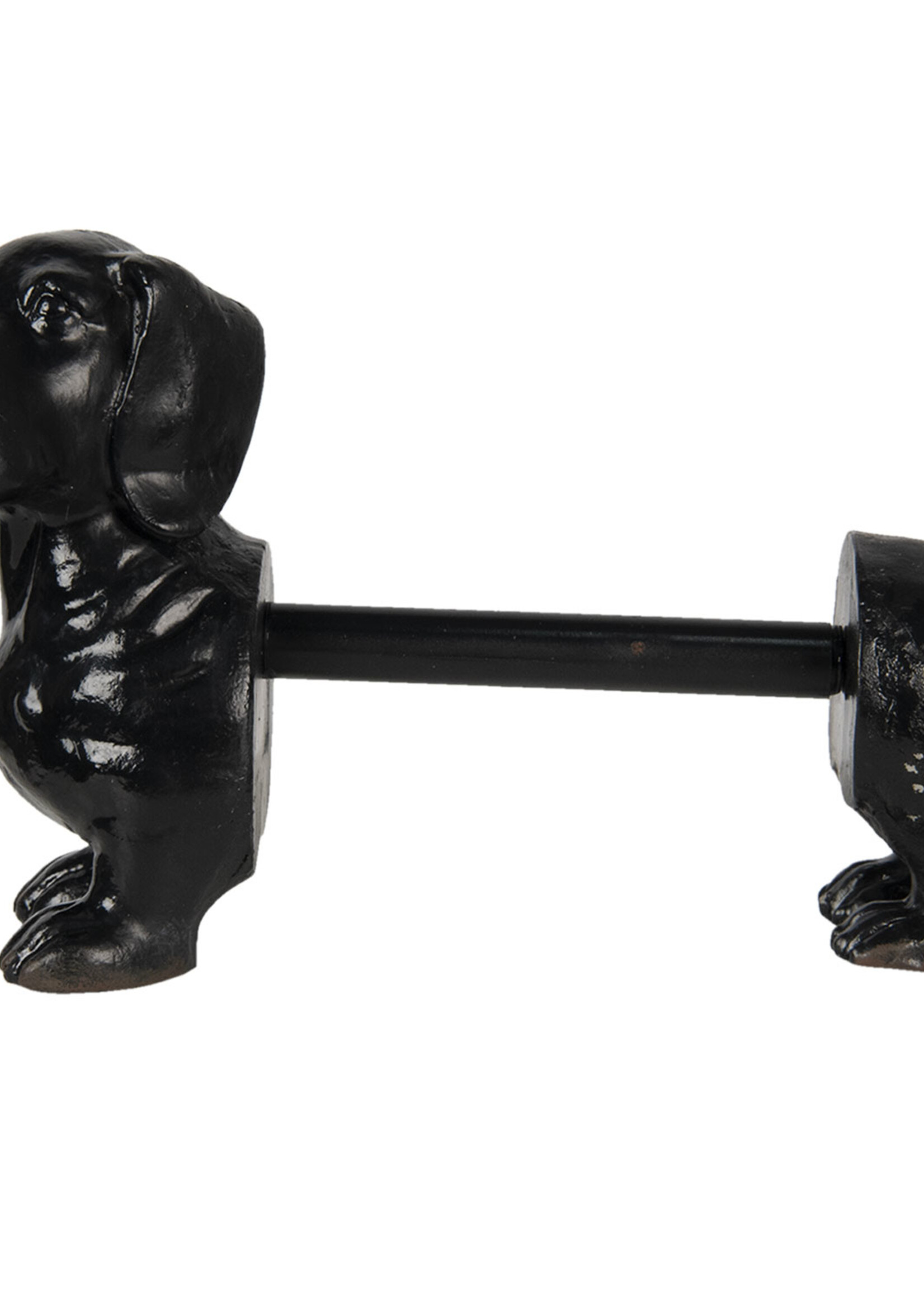 Clayre & Eef Porte-essuie-tout chien 36*12*22 cm 6Y3943