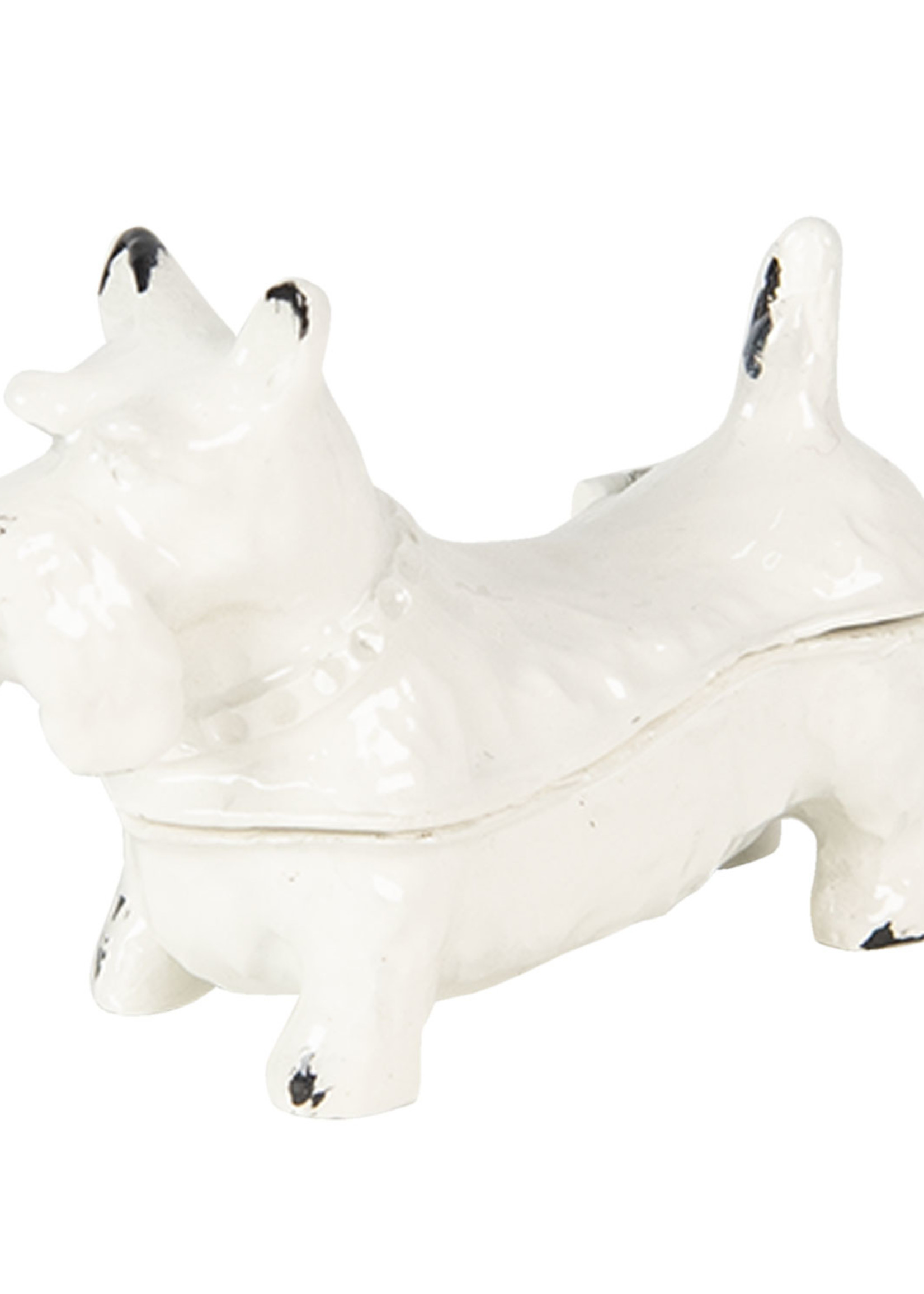 Clayre & Eef Coffret à bijoux chien 7*3*5 cm 6Y3951