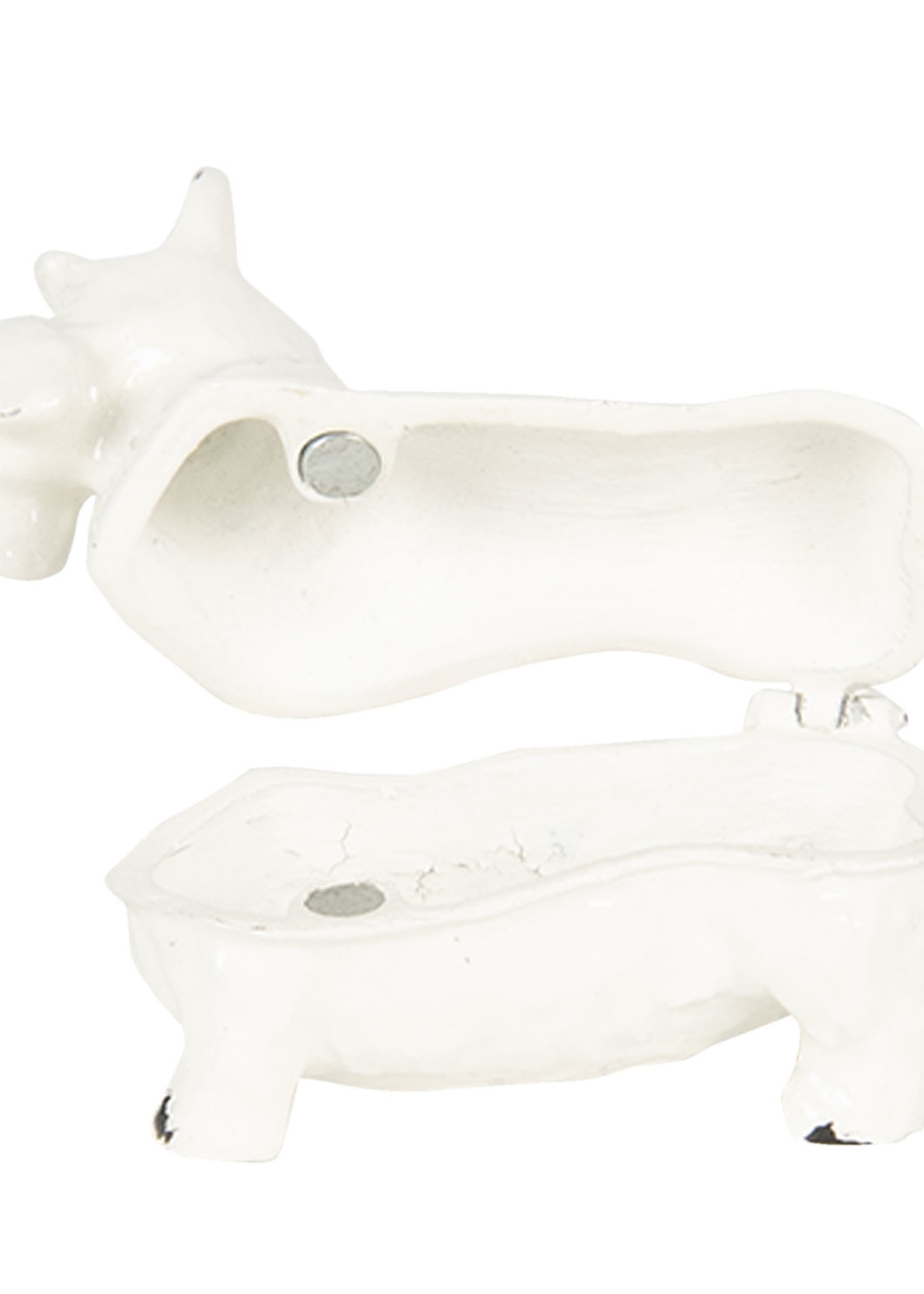 Clayre & Eef Coffret à bijoux chien 7*3*5 cm 6Y3951