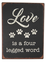 Clayre & Eef Plaque décorative 26*35 cm 6Y3955