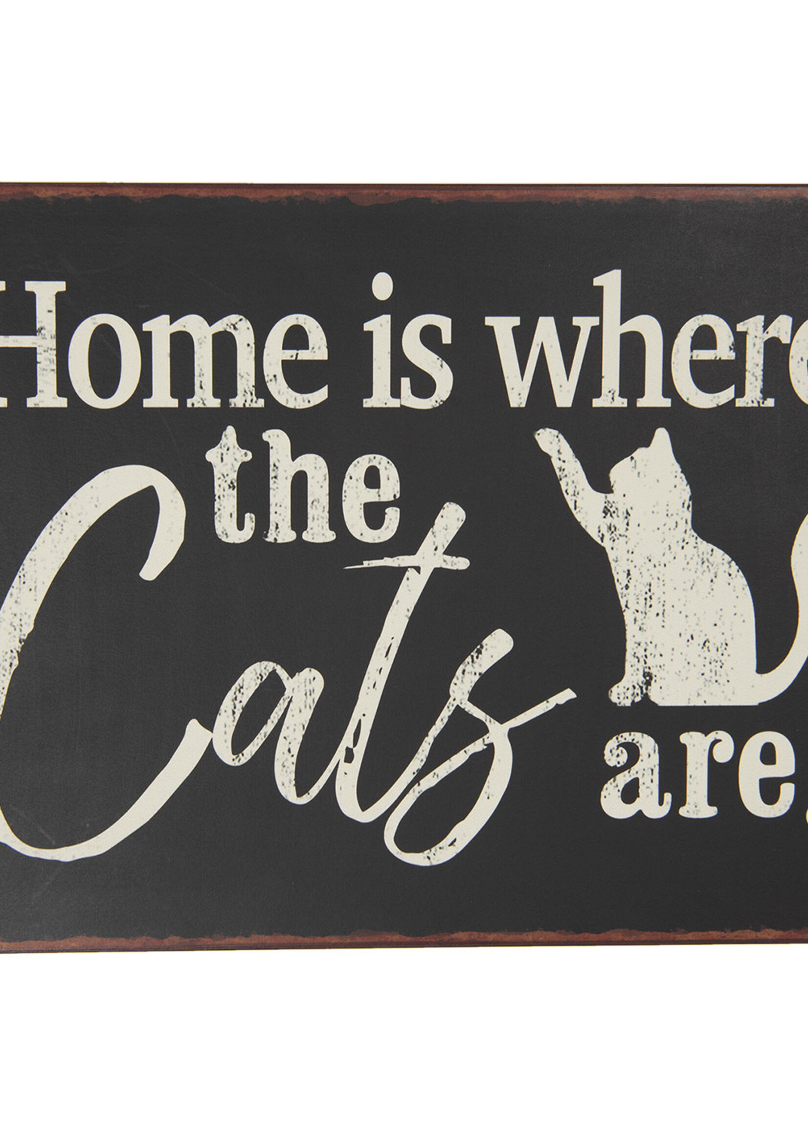 Clayre & Eef Tekstbord 35*26 cm 6Y3956