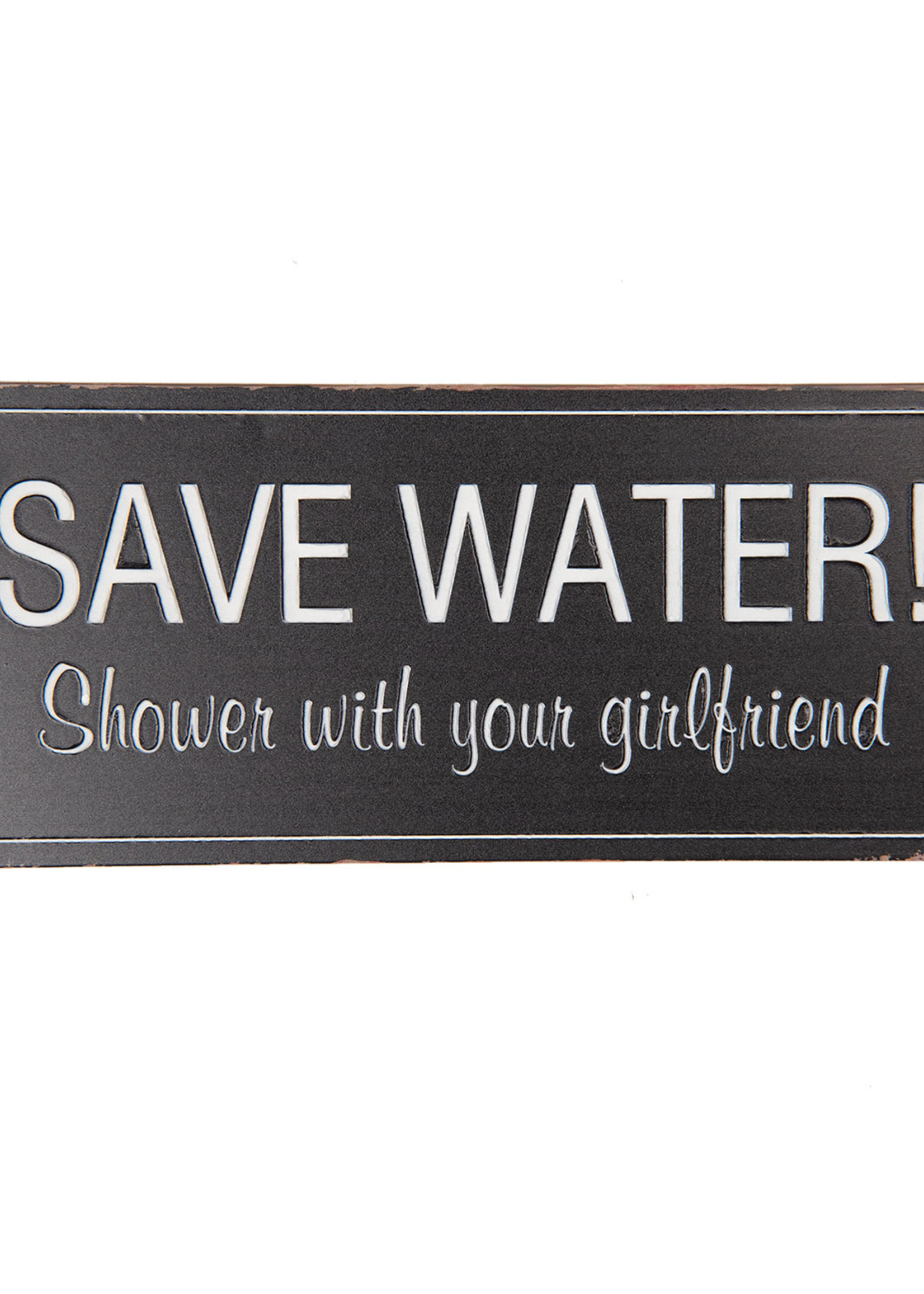 Clayre & Eef Tekstbord 30*1*13 cm 6Y3958