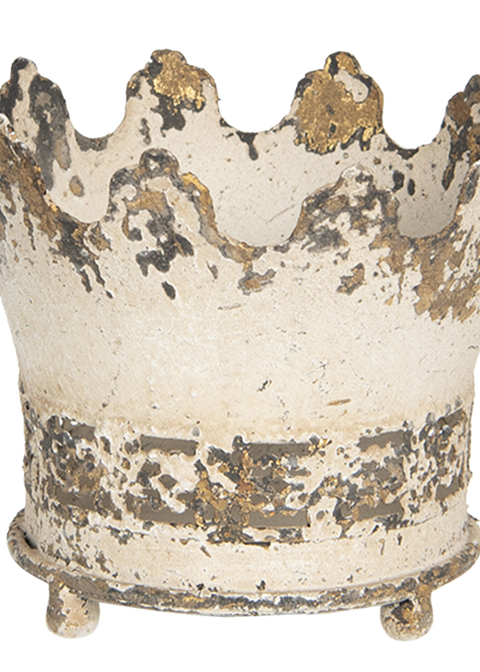 Clayre & Eef Waxinelichthouder Ø 14*11 cm 6Y3983