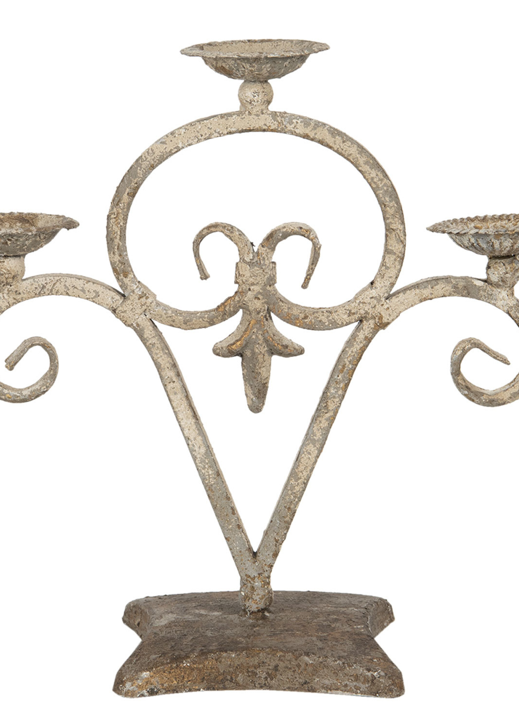 Clayre & Eef Kandelaar 30*14*30 cm 6Y3988