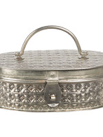 Clayre & Eef Metalen doosje 23*15*8 cm 6Y4042