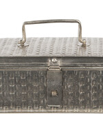 Clayre & Eef Boîte en métal 21*14*11 cm 6Y4045