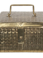 Clayre & Eef Boîte en métal 19*19*13 cm 6Y4048