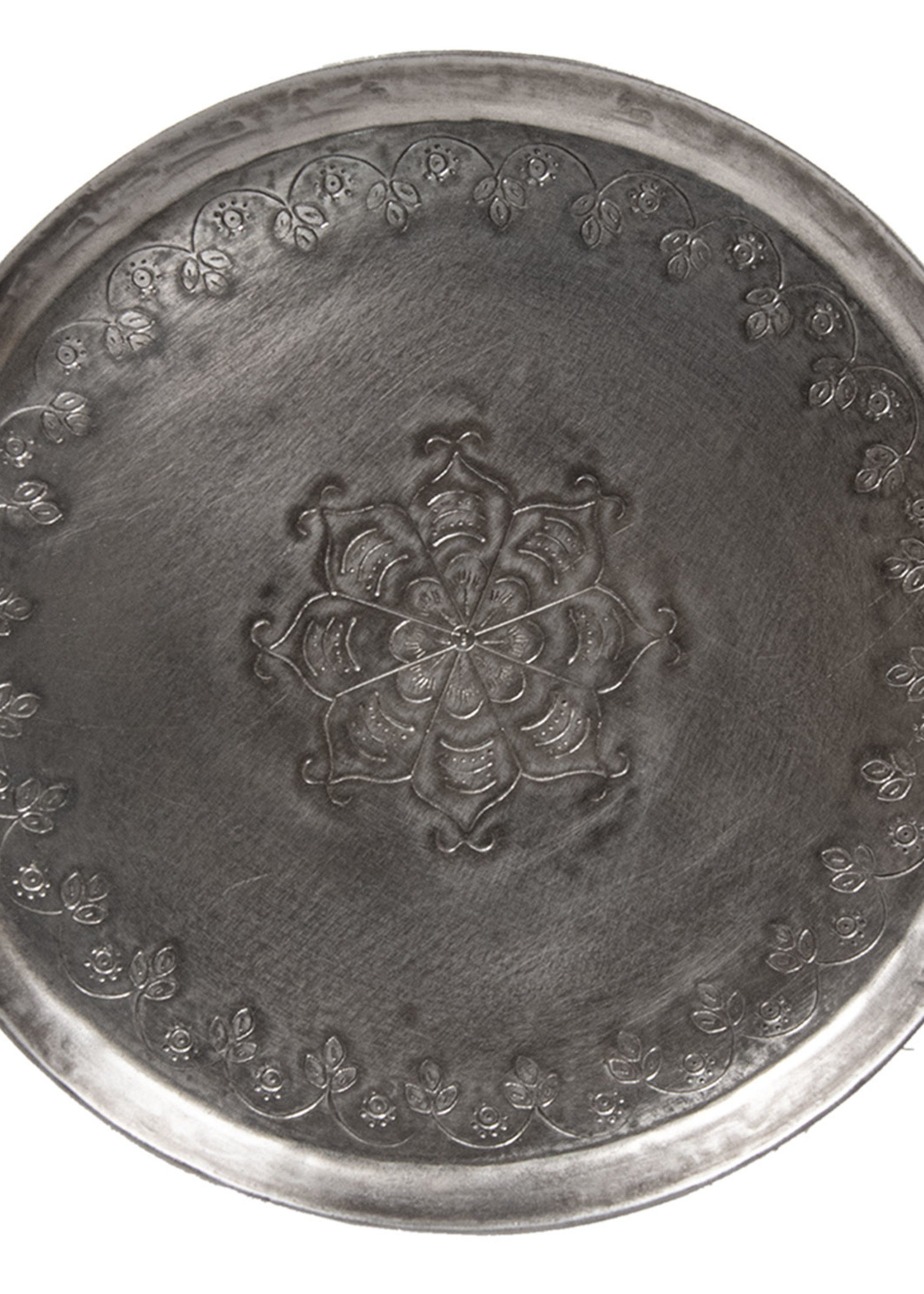 Clayre & Eef Plateau  Ø 21*2 cm 6Y4051