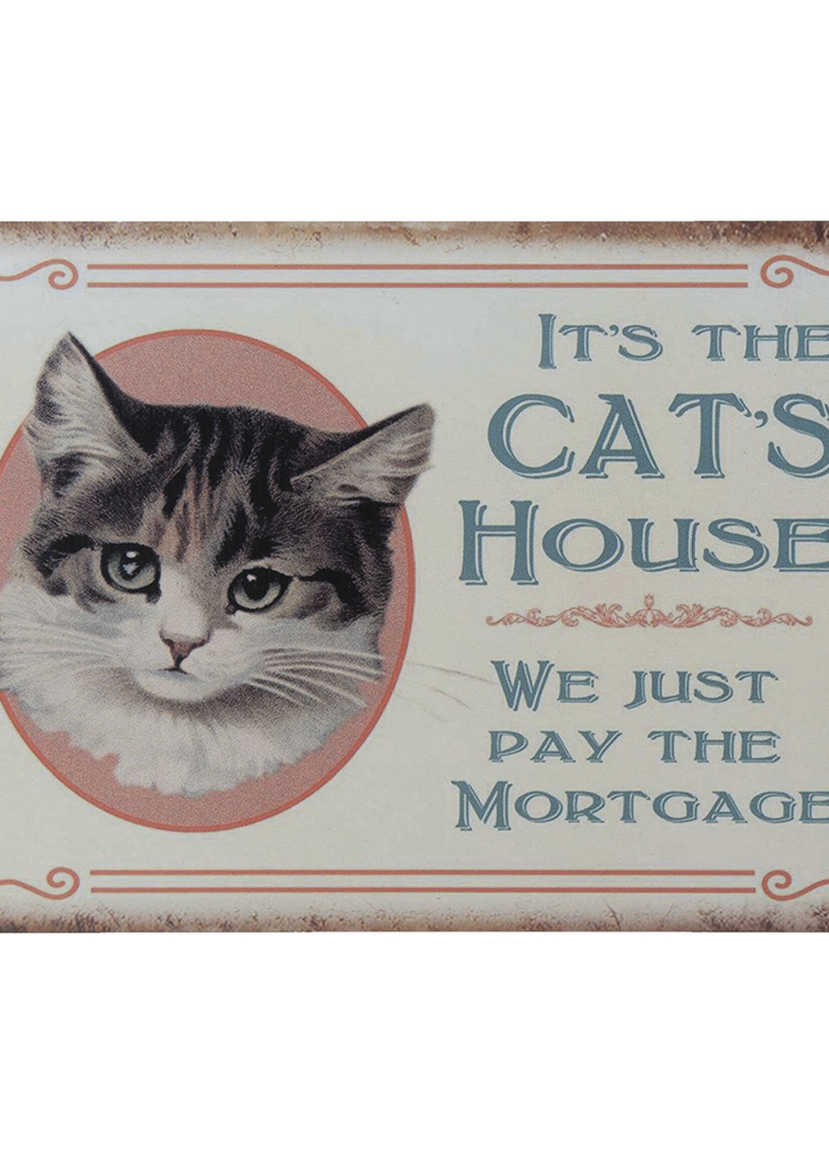 Clayre & Eef Plaque décorative 30*20 cm 6Y4079