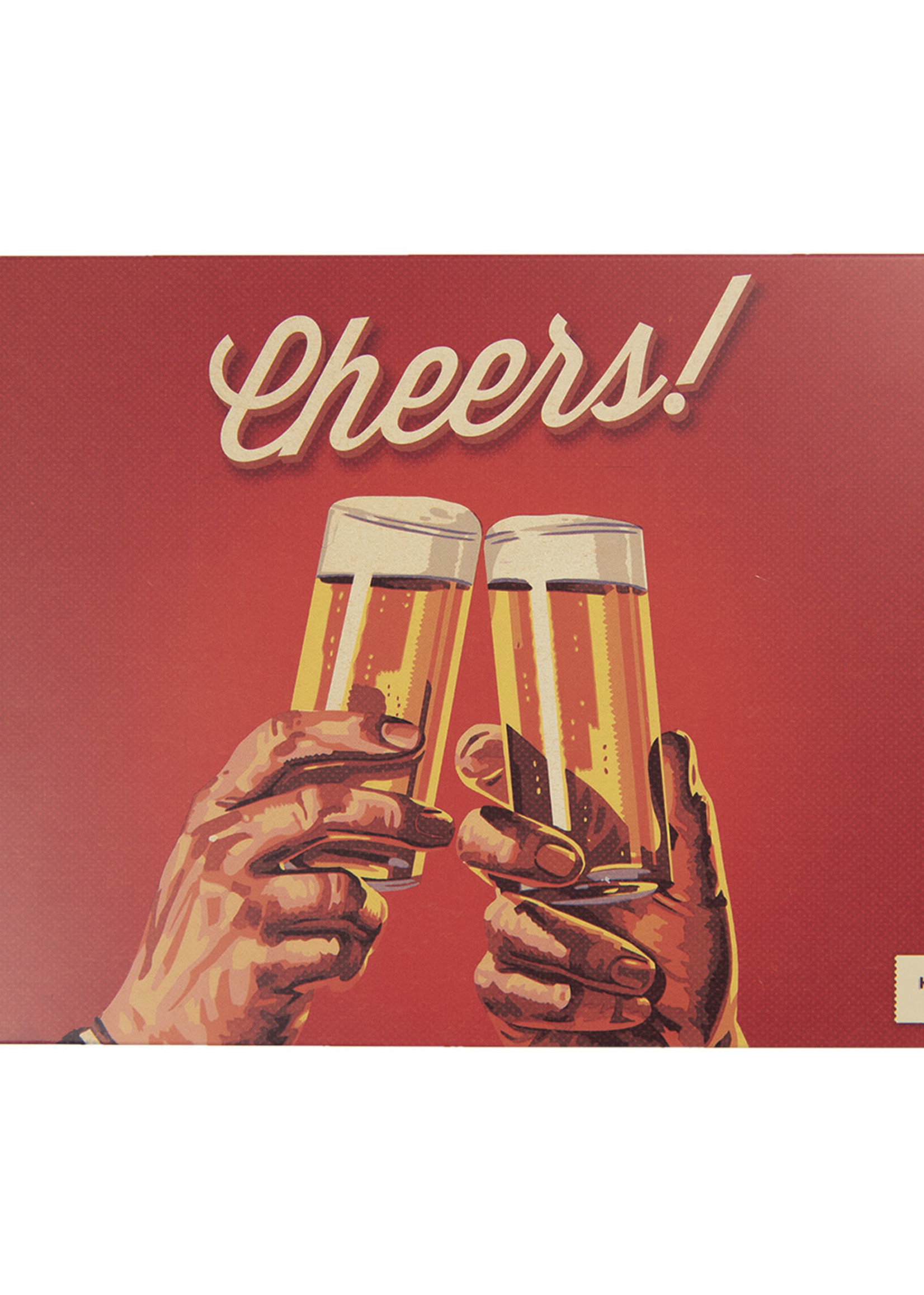 Clayre & Eef Plaque décorative 30*20 cm 6Y4083