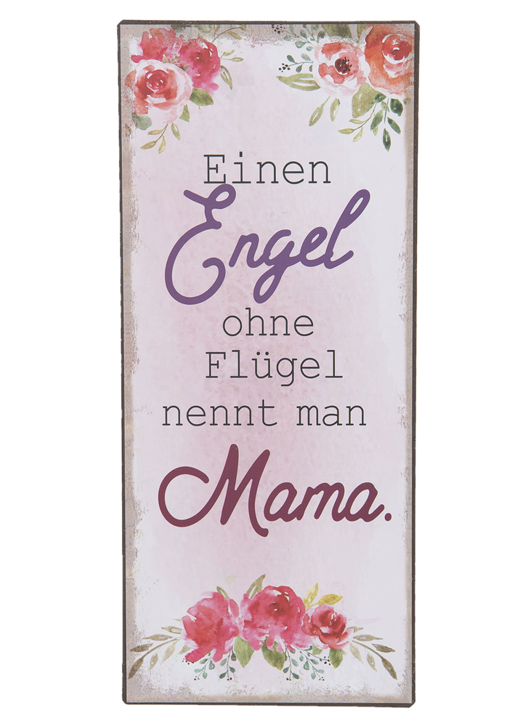 Clayre & Eef Plaque décorative 15*35 cm 6Y4145