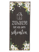 Clayre & Eef Plaque décorative 15*35 cm 6Y4146