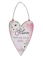 Clayre & Eef Plaque décorative 12*18 cm 6Y4149