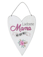 Clayre & Eef Tekstbord 20*29 cm 6Y4150