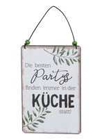 Clayre & Eef Tekstbord 10*15 cm 6Y4152