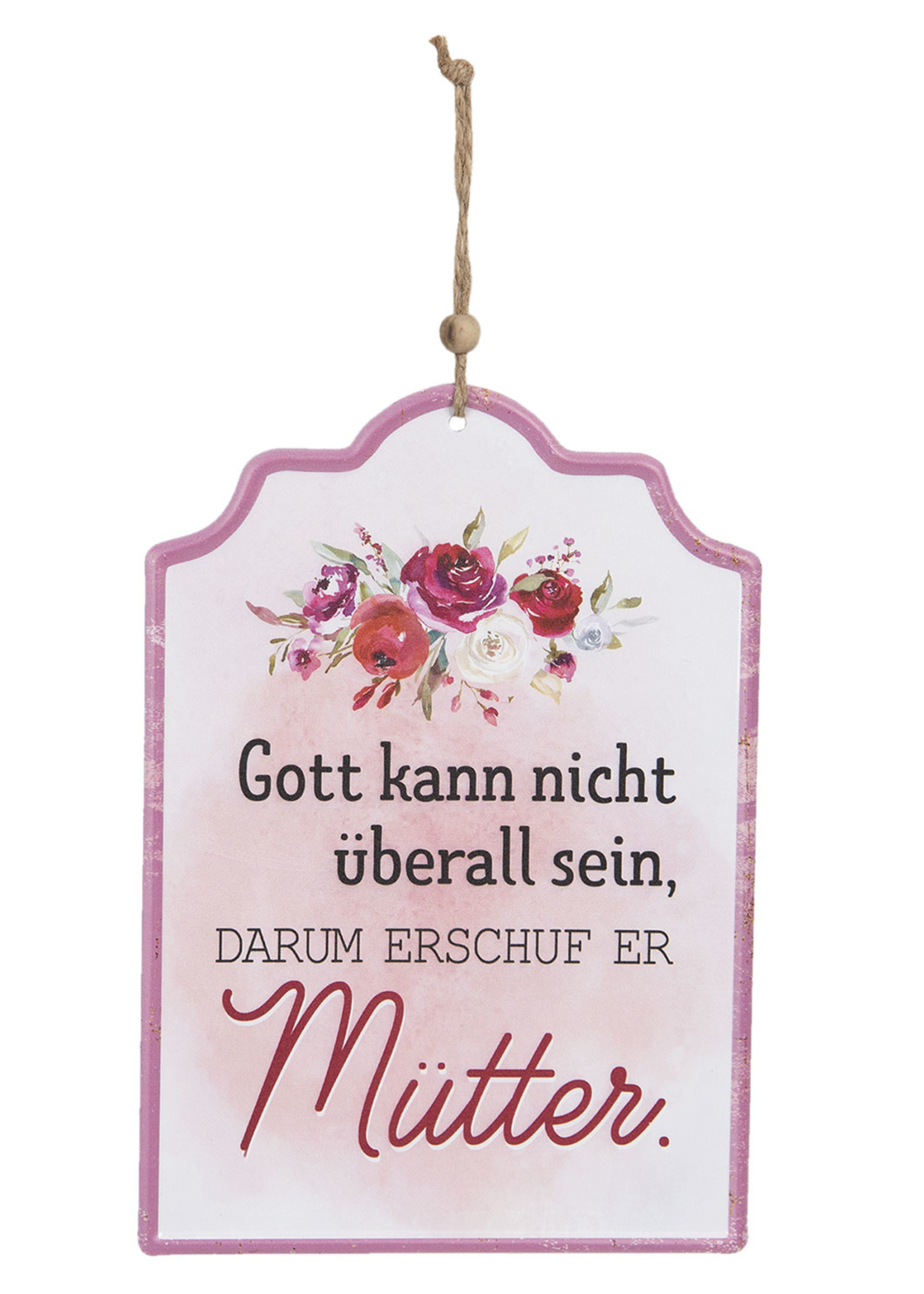 Clayre & Eef Plaque décorative 18*25 cm 6Y4153