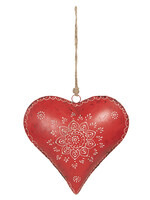 Clayre & Eef Hanger hart 27*12*27 cm 6Y4162