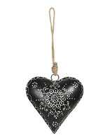 Clayre & Eef Coeur pendentif 16*4*16 cm 6Y4164