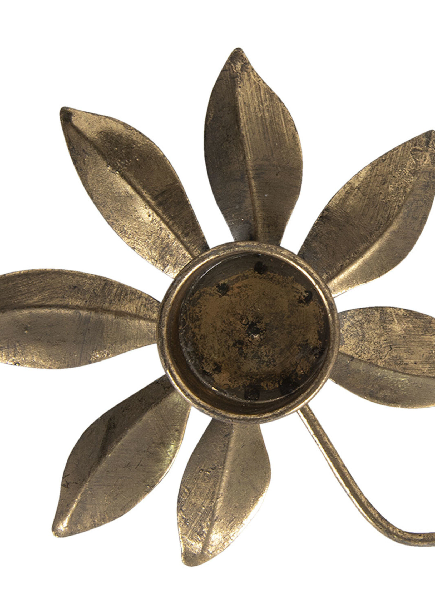 Clayre & Eef Bougeoir 16*15*2 cm 6Y4265