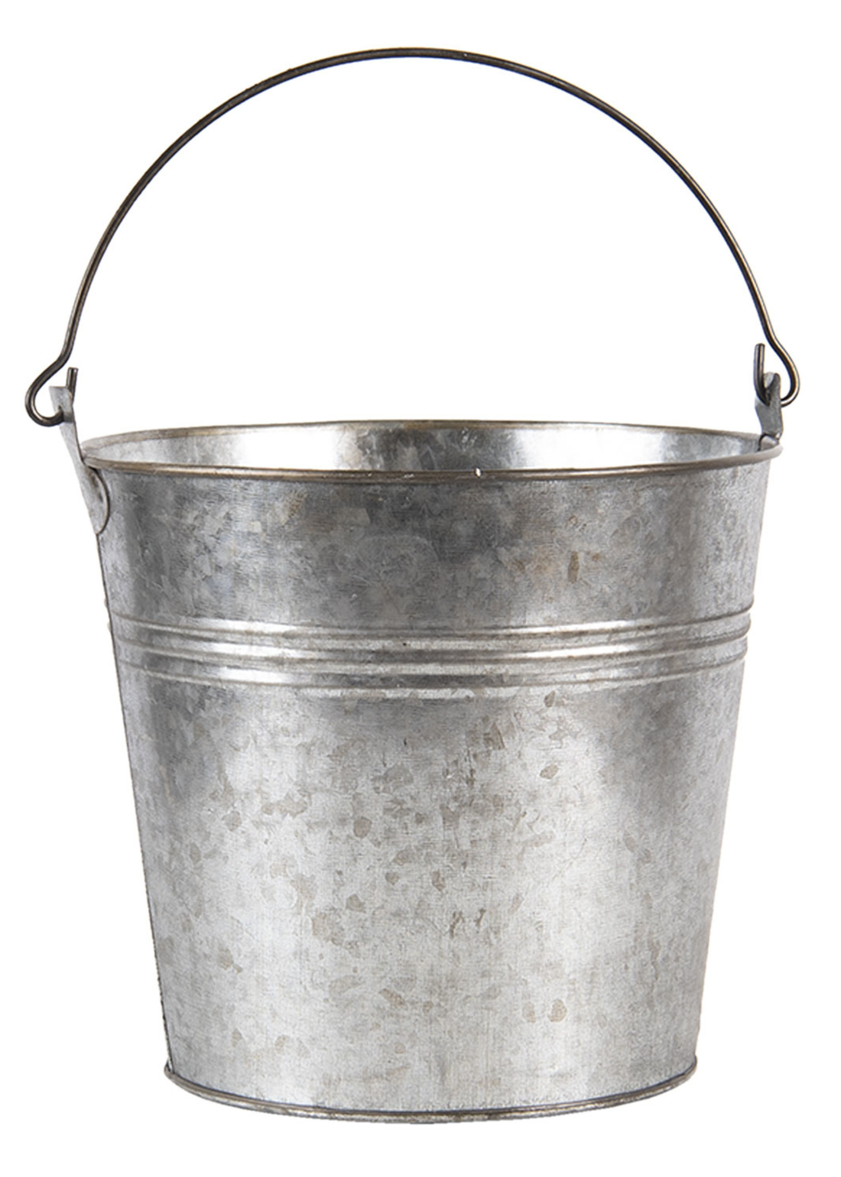 Clayre & Eef Decoration seau Ø 18*16/26 cm 6Y4313