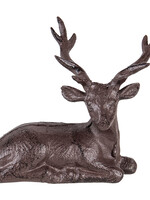 Clayre & Eef Decoratie rendier 15*9*15 cm 6Y4320