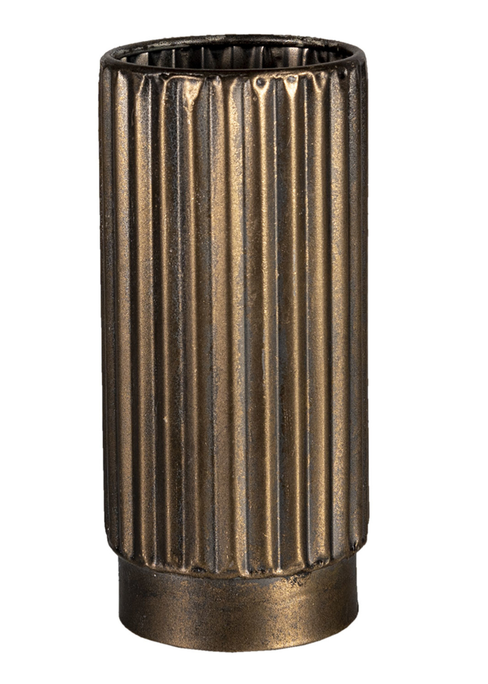 Clayre & Eef Decoratie vaas Ø 11*23 cm 6Y4326