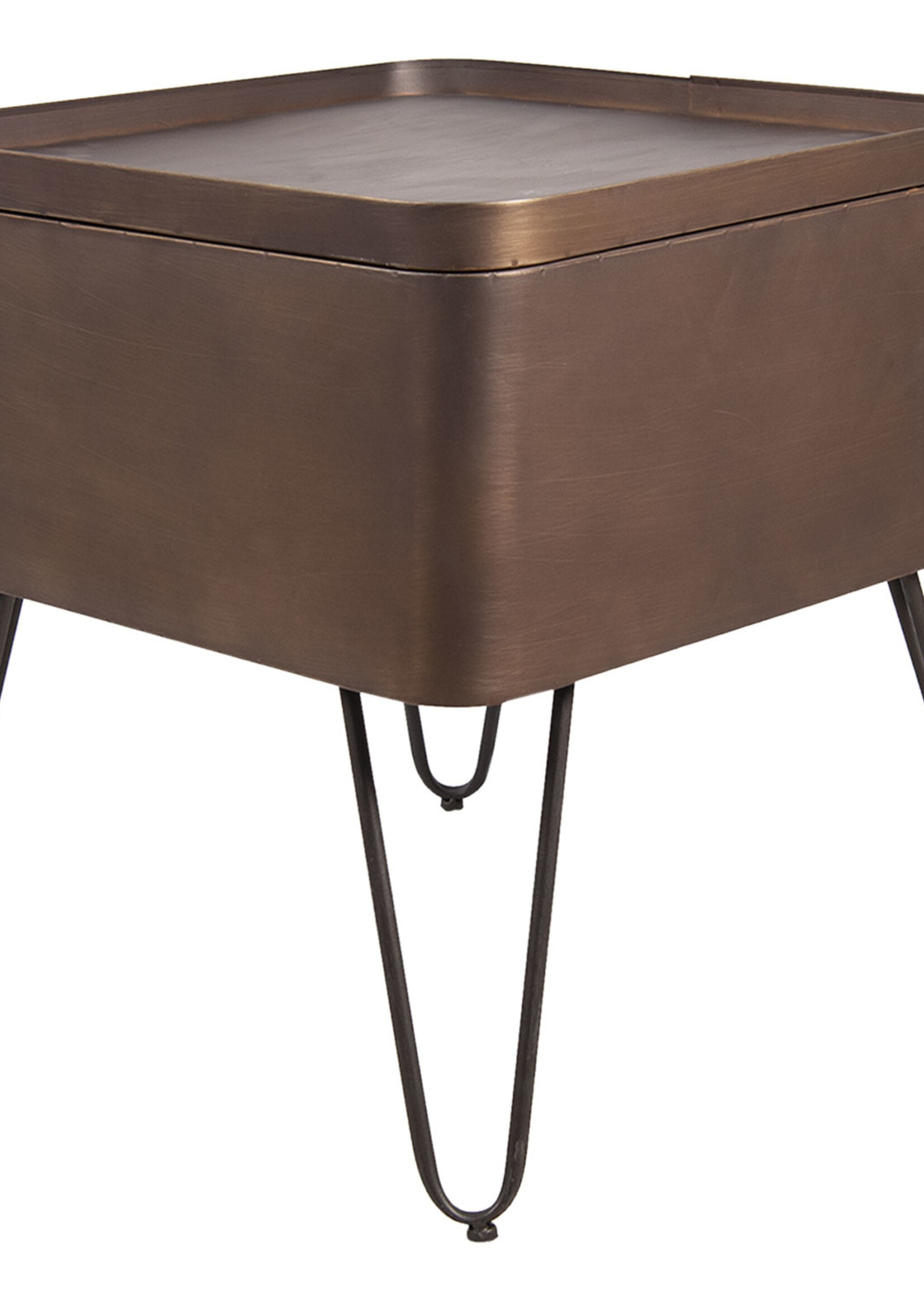 Clayre & Eef Table d’appoint 45*45*50 cm 6Y4330