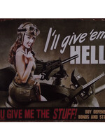 Clayre & Eef Tekstbord 25*1*20 cm 6Y4350