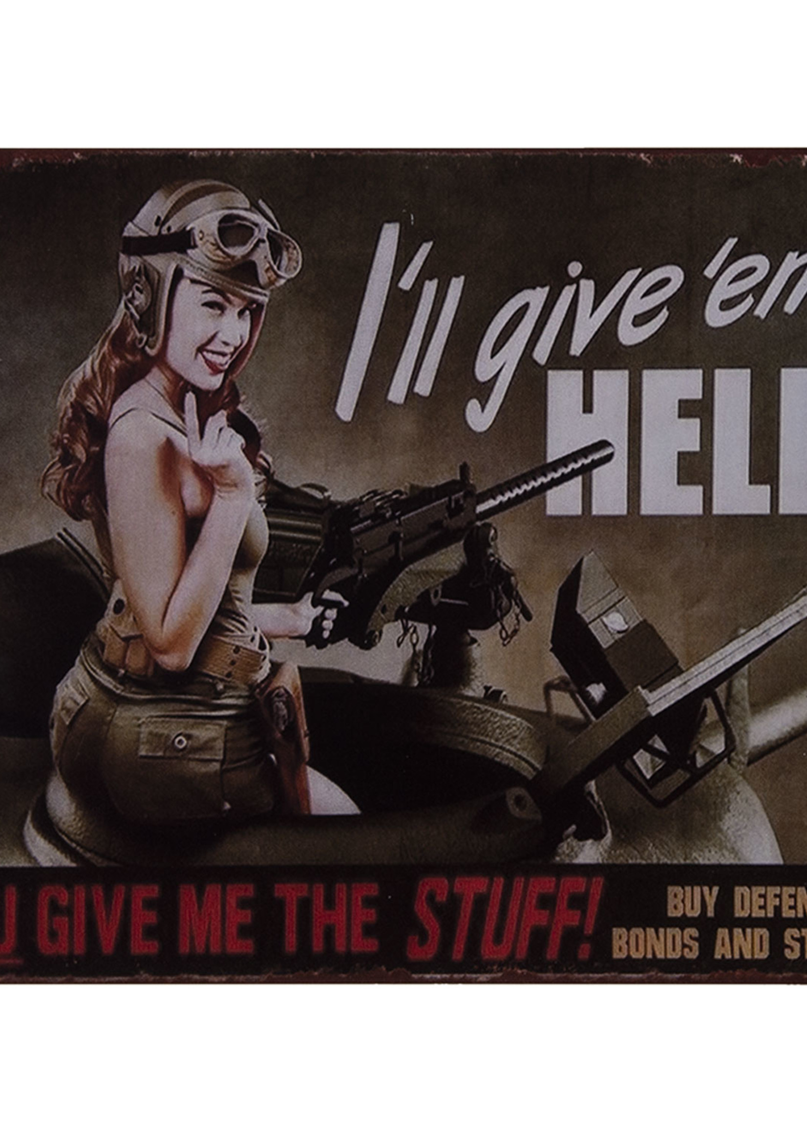 Clayre & Eef Plaque décorative 25*1*20 cm 6Y4350