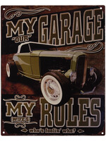 Clayre & Eef Tekstbord 25*1*20 cm 6Y4353