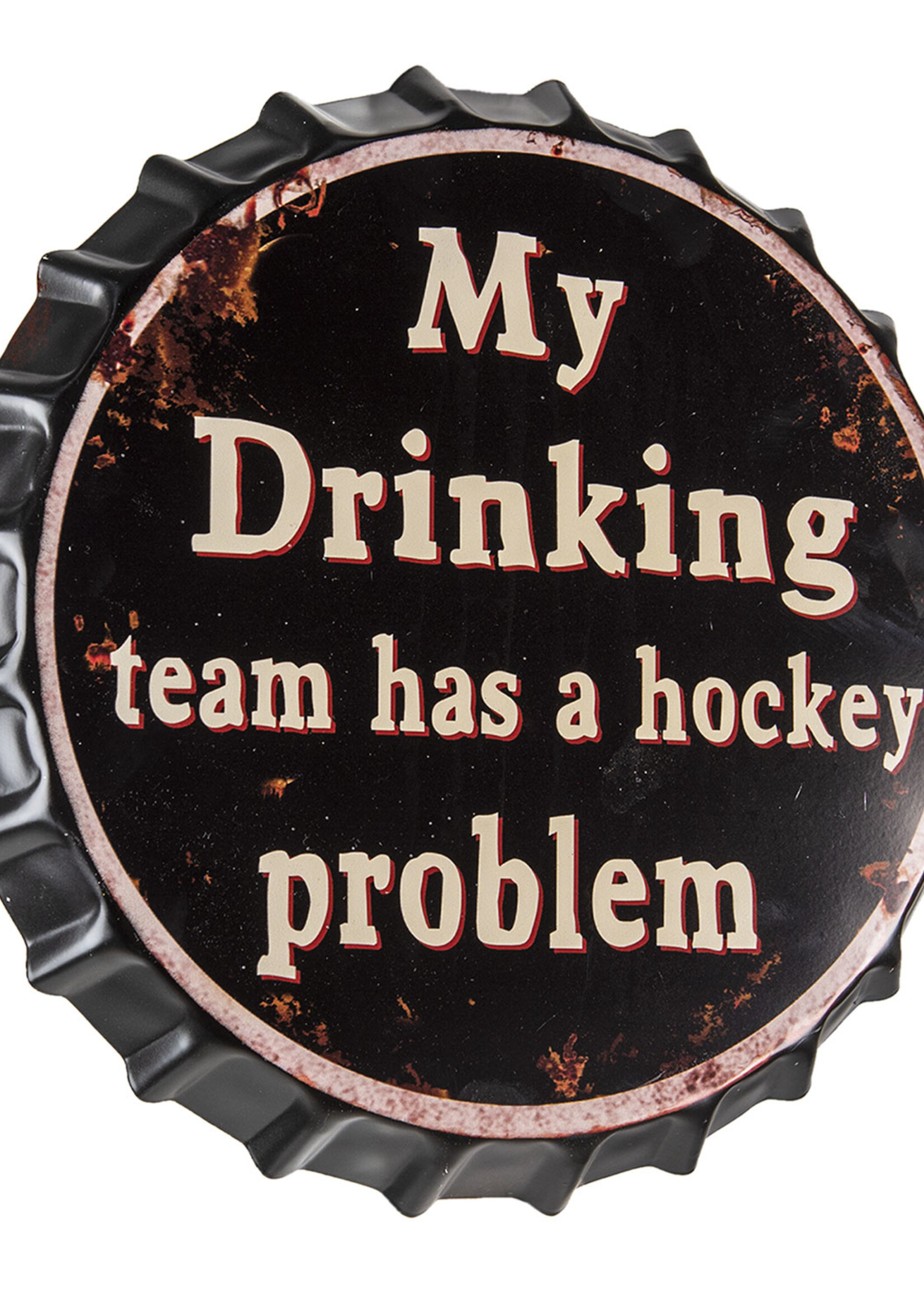 Clayre & Eef Plaque décorative Ø 33*4 cm 6Y4414