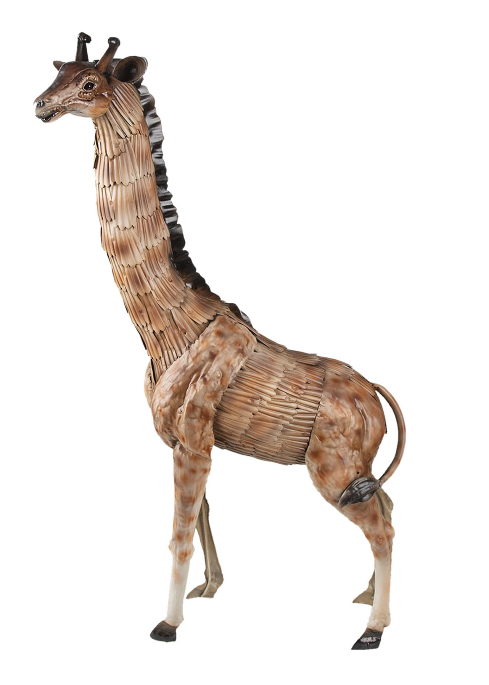 Clayre & Eef Decoratie giraf 37*14*59 cm 6Y4427