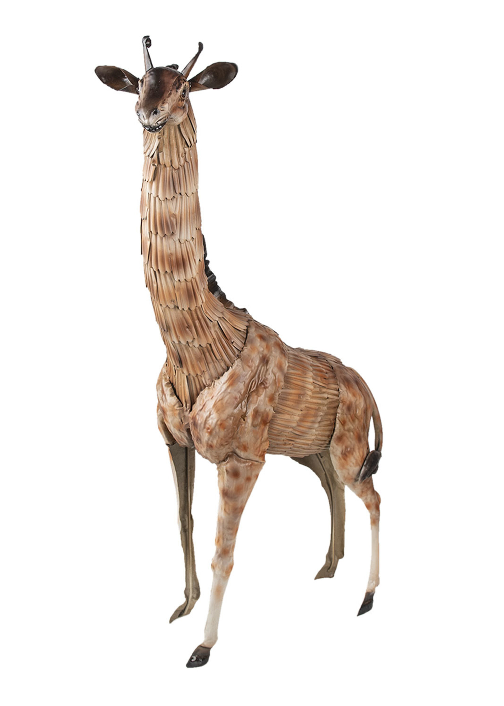 Clayre & Eef Decoratie giraf 37*14*59 cm 6Y4427