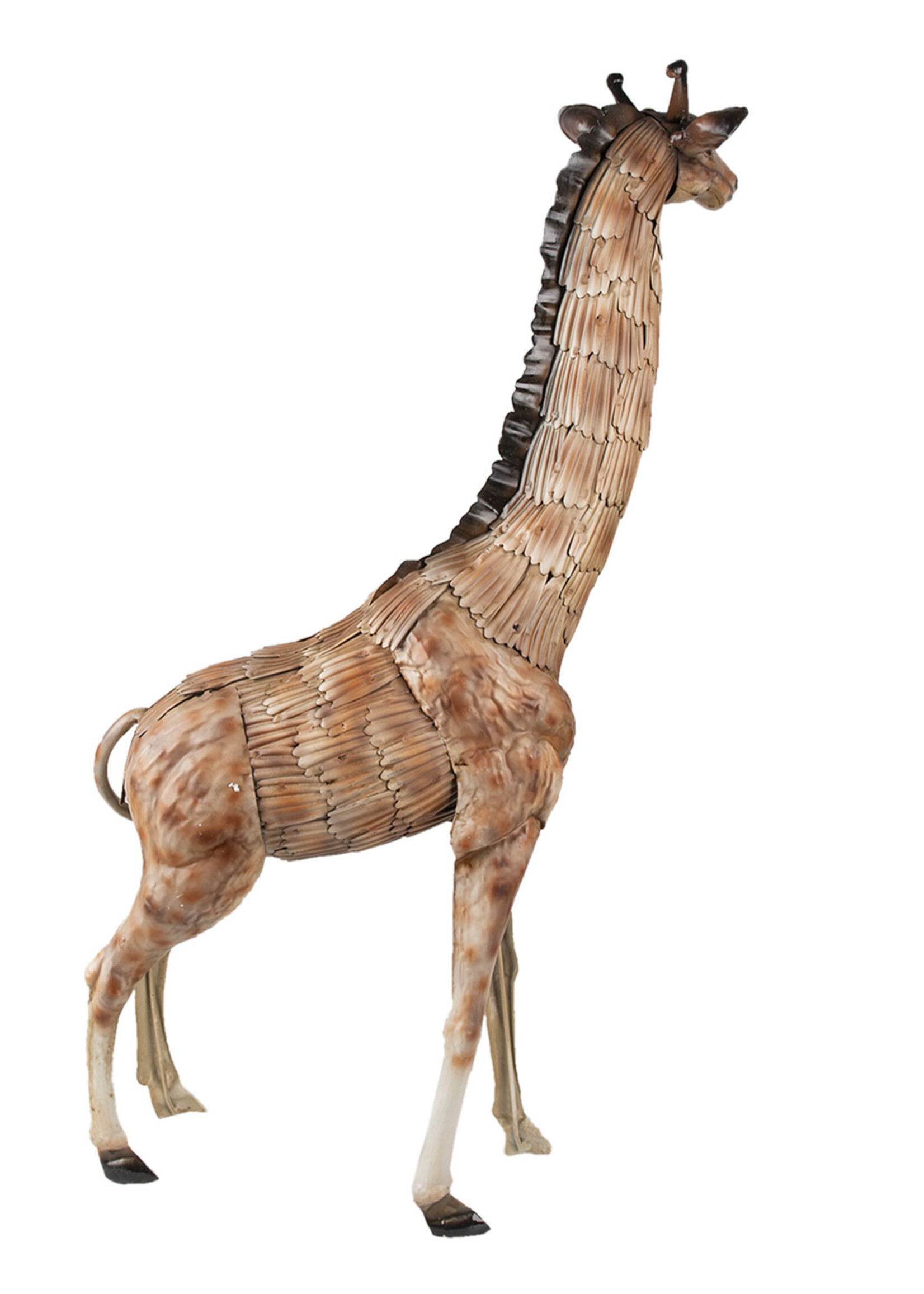 Clayre & Eef Decoratie giraf 37*14*59 cm 6Y4427