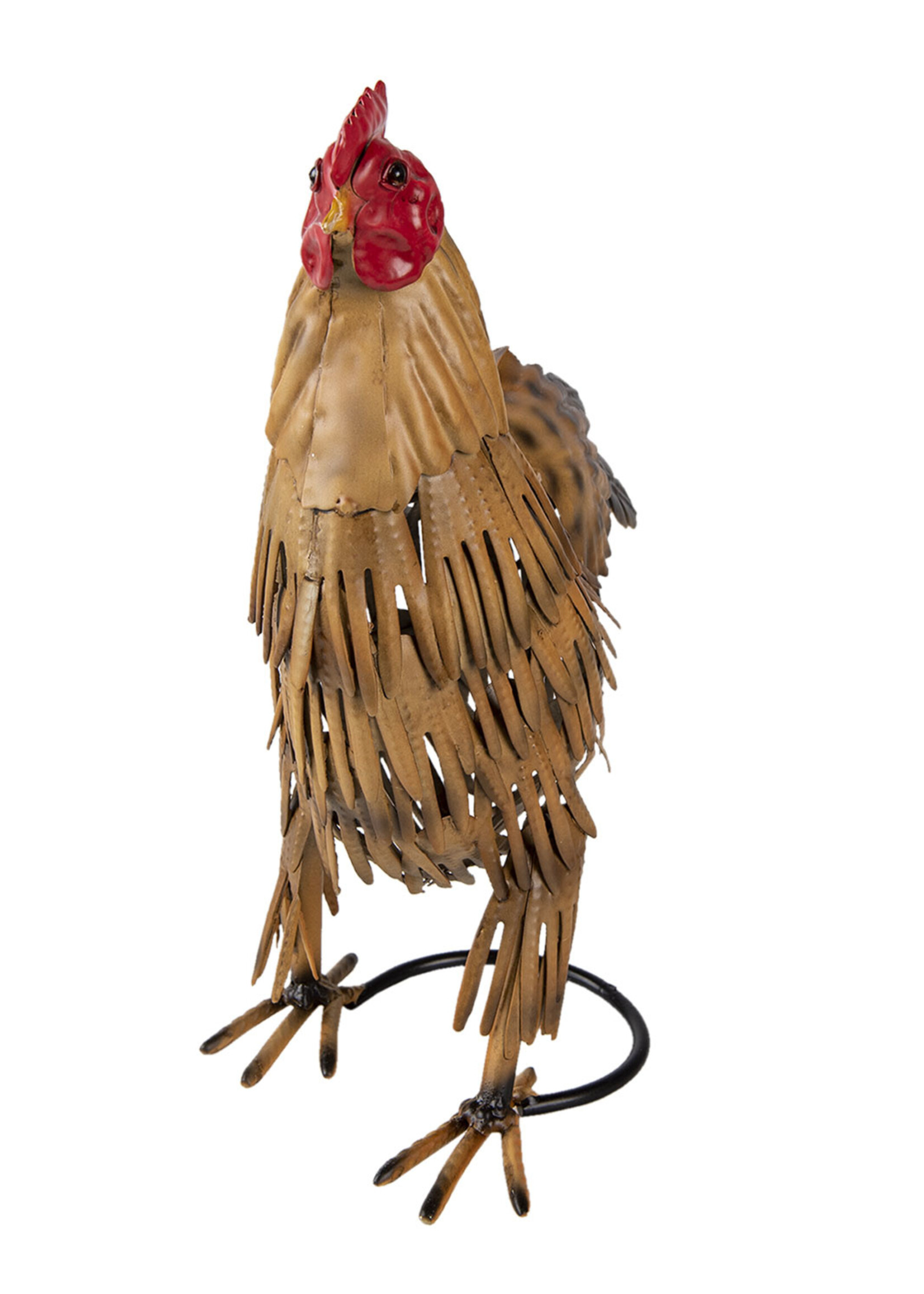 Clayre & Eef Décoration poule 21*11*28 cm 6Y4428