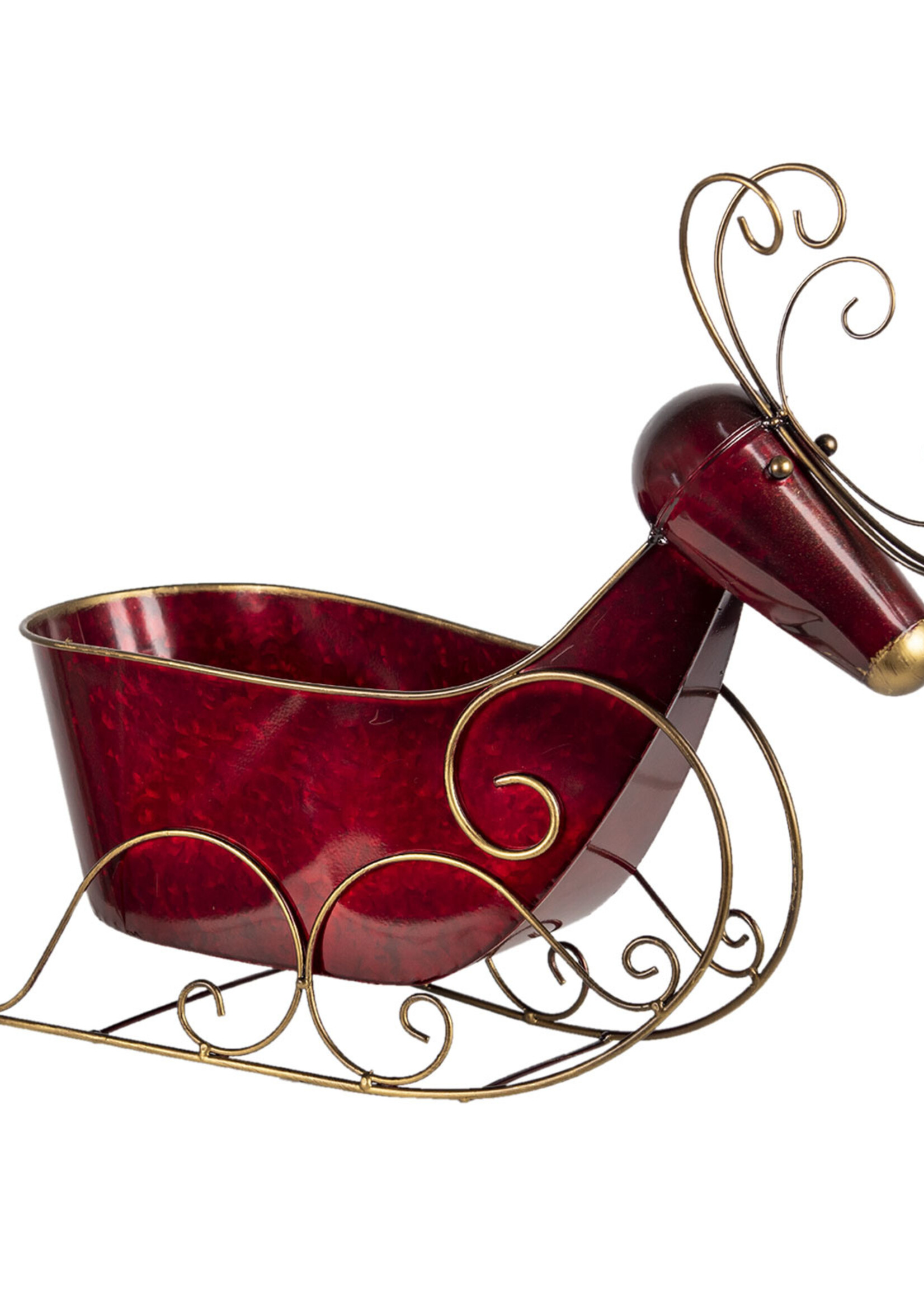 Clayre & Eef Décoration traîneau 46*20*43 cm 6Y4443