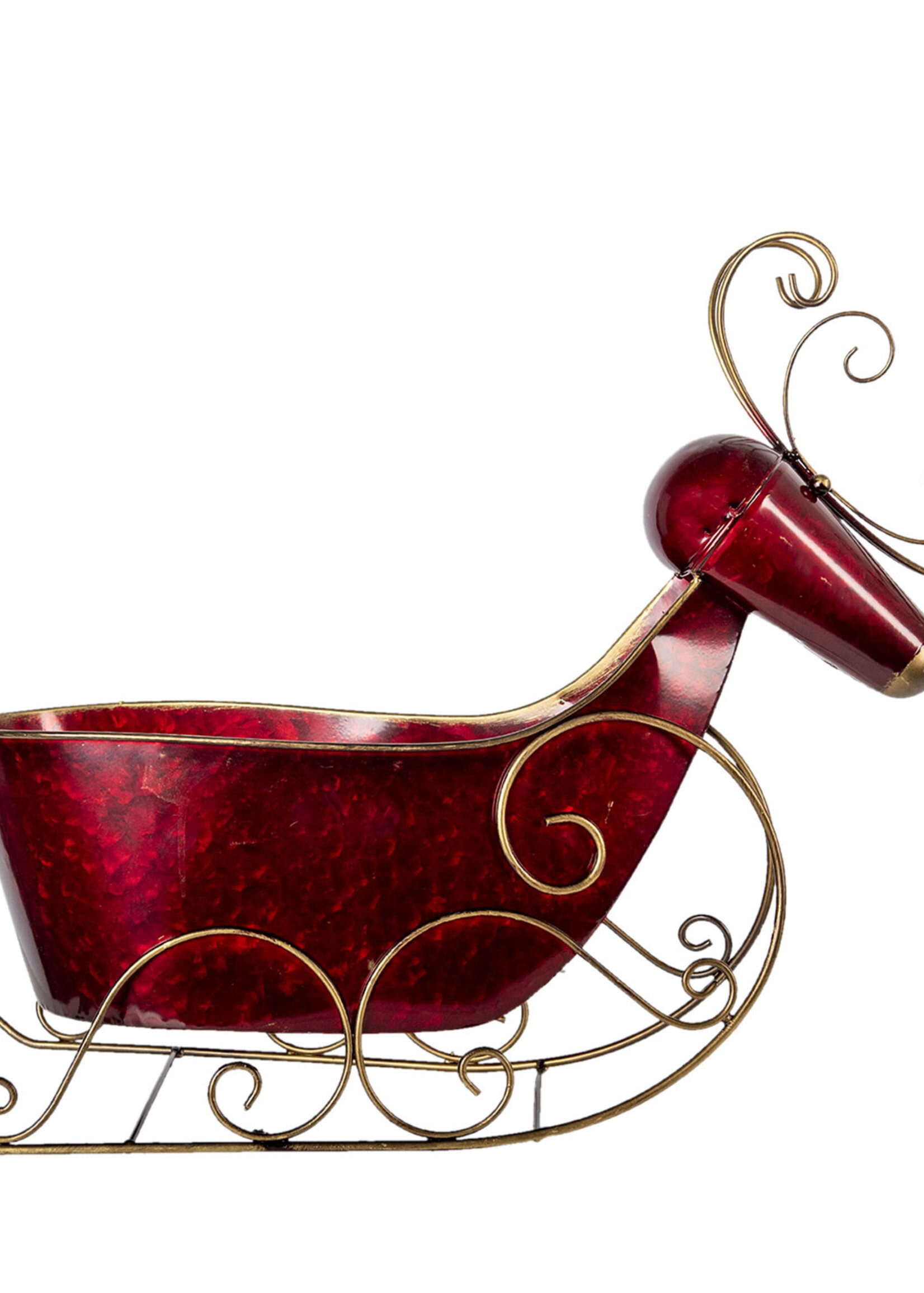 Clayre & Eef Décoration traîneau 46*20*43 cm 6Y4443