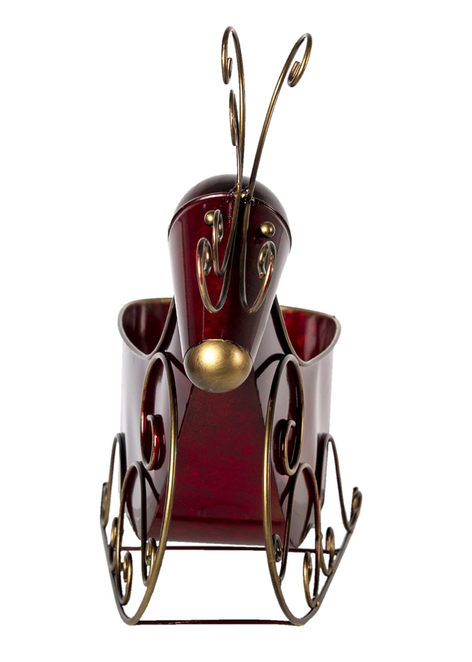 Clayre & Eef Décoration traîneau 46*20*43 cm 6Y4443