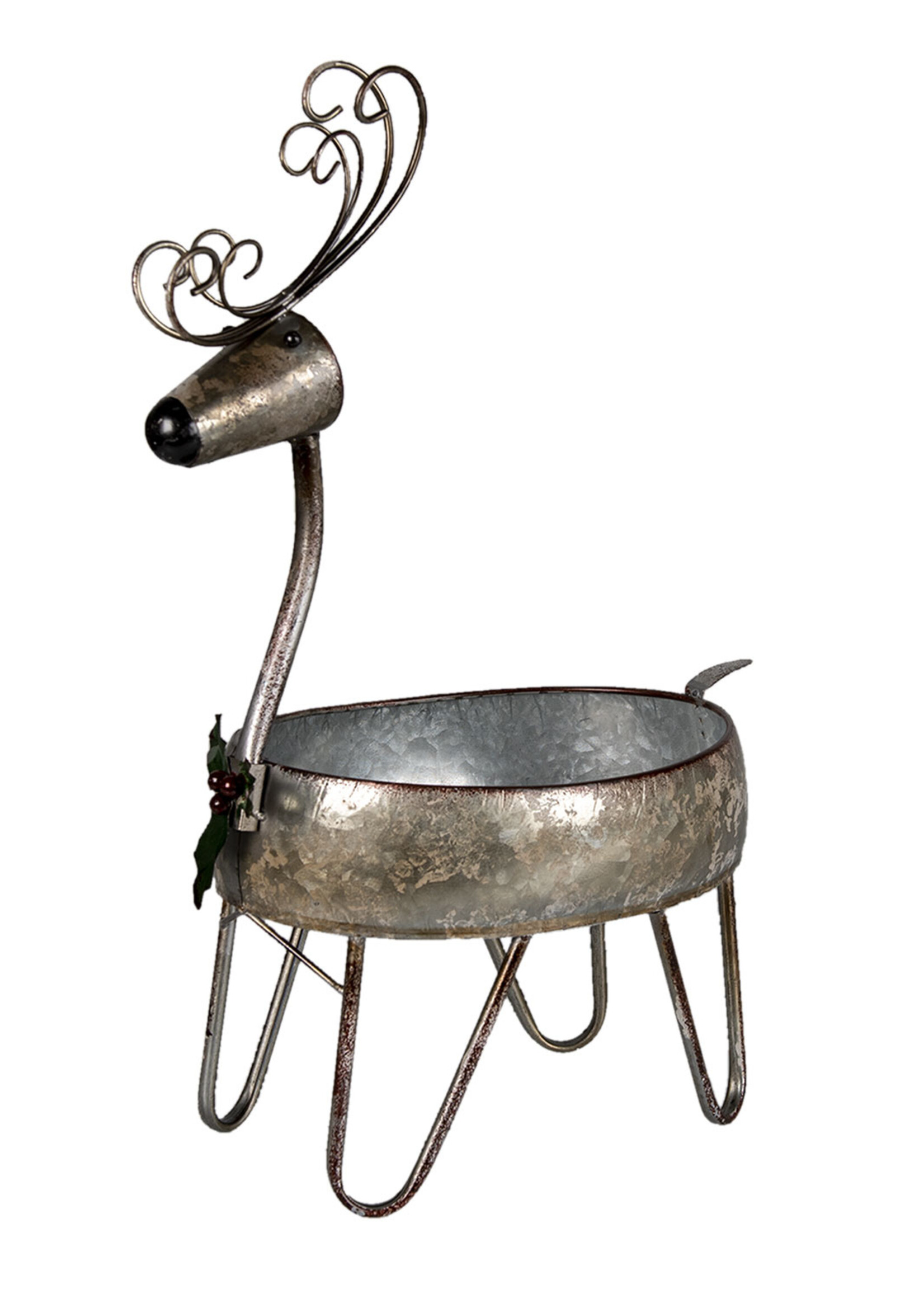 Clayre & Eef Porte plantes 29*21*48 cm 6Y4451