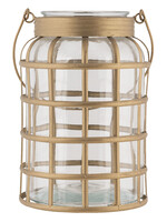 Clayre & Eef Windlicht Ø 17*26/41 cm 6Y4458