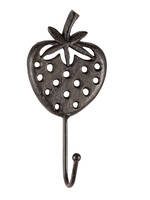 Clayre & Eef Wandhaak aardbei 8*5*16 cm 6Y4556