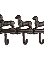 Clayre & Eef Portemanteau chiens 29*4*15 cm 6Y4559