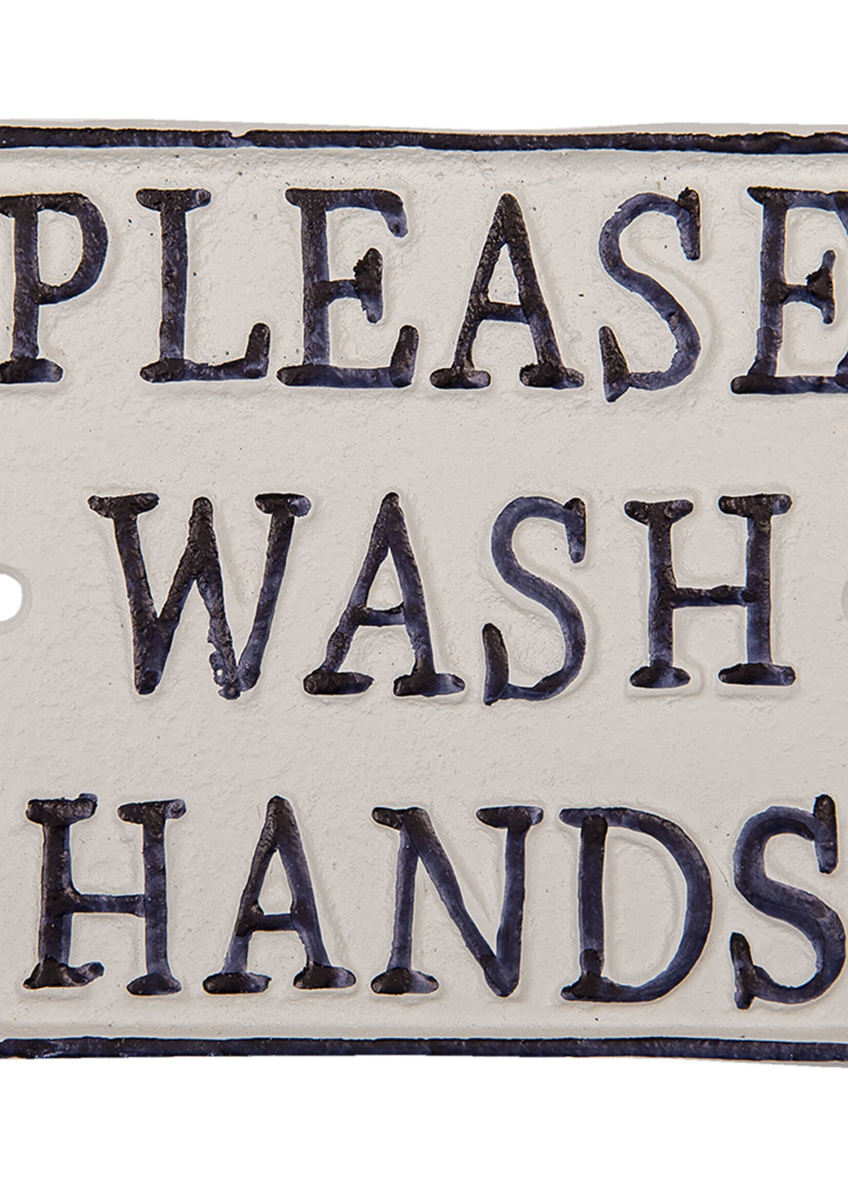 Clayre & Eef Plaque décorative 11*10 cm 6Y4572