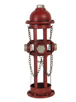 Clayre & Eef Porte-bouteille bouche dincendie 14*15*41 cm 6Y4583