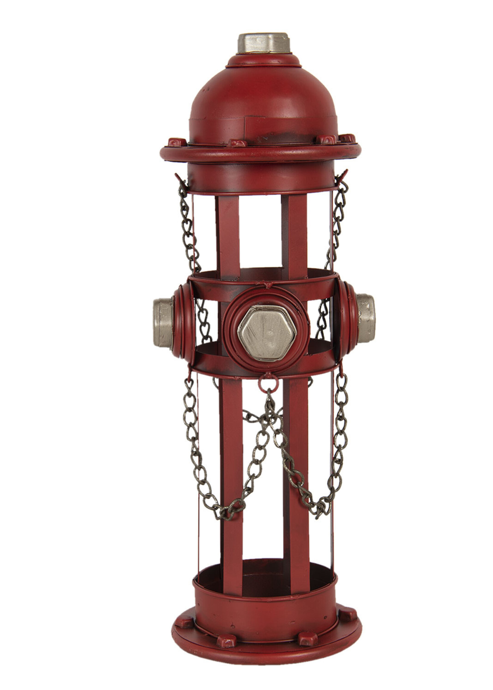 Clayre & Eef Flessenhouder brandkraan 14*15*41 cm 6Y4583