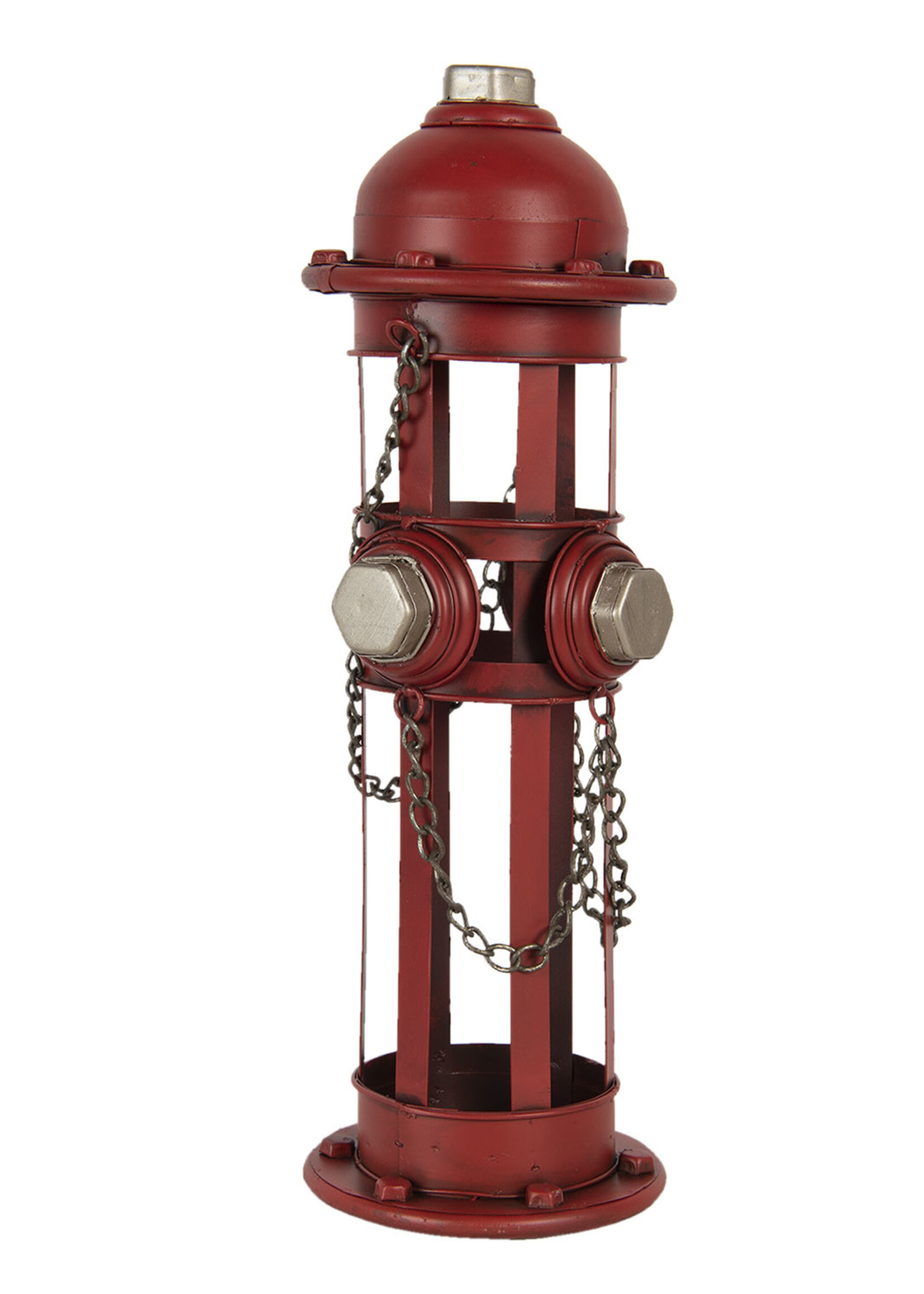 Clayre & Eef Flessenhouder brandkraan 14*15*41 cm 6Y4583